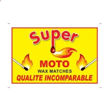 Cardboard Safety Match Box